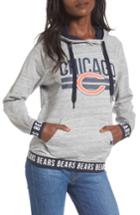 Women's '47 Revolve - Chicago Bears Hoodie - Grey