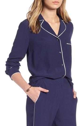 Women's 1901 Pajama Shirt - Blue