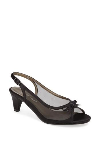 Women's David Tate 'prom' Slingback Sandal N - Black