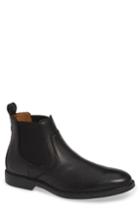 Men's Johnston & Murphy Hollis Waterproof Chelsea Boot .5 M - Black