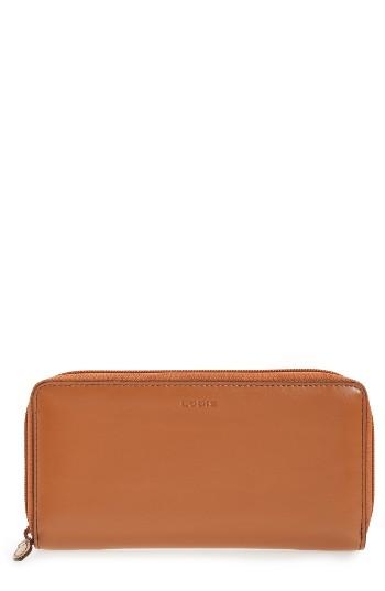 Women's Lodis Ada Rfid Zip Around Wallet - Brown