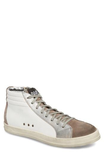 Men's P448 Skate High Top Sneaker -7.5us / 40eu - White