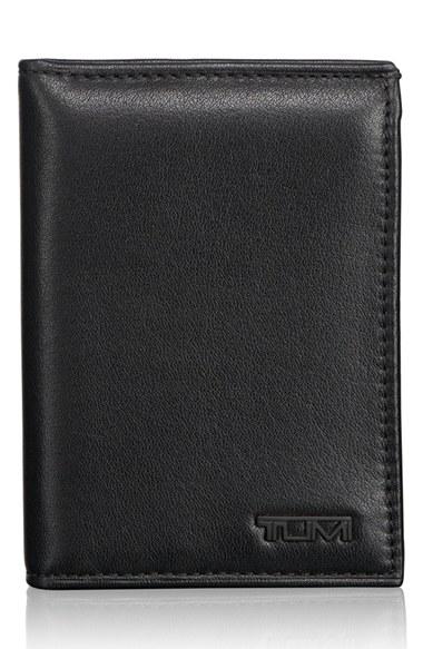 Men's Tumi 'delta - Id Lock' Shielded L-fold Id Wallet - Black