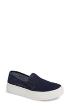 Women's Steve Madden Gills-m Mesh Slip-on Sneaker M - Blue