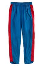 Women's Universal Standard For J.crew Inset Stripe Pants, Size - Blue