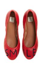 Women's Ed Ellen Degeneres 'langston' Ballet Flat .5 M - Red