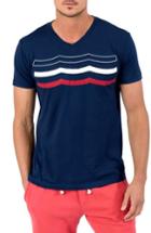 Men's Sol Angeles Americana Waves T-shirt - Blue