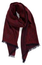 Men's Salvatore Ferragamo Logo Letters Wool, Cashmere & Silk Scarf