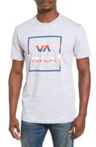 Men's Rvca Stringer All The Way Graphic T-shirt - Grey