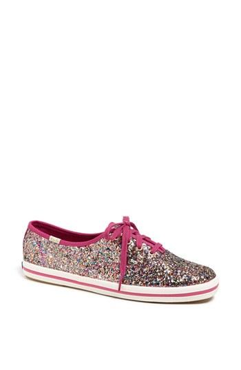Women's Keds For Kate Spade New York Glitter Sneaker M - Metallic
