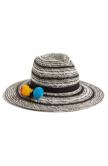 Women's Hinge Two Tone Panama Hat -