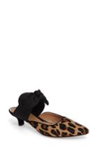 Women's Linea Paolo Crissy Ii Genuine Calf Hair Pump M - Brown