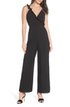 Women's Keepsake The Label Forget You Plunging Sleeveless Jumpsuit - Black