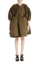 Women's Simone Rocha Tinsel Bow Tulle Coat Us / 10 Uk - Metallic