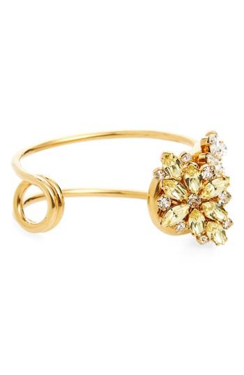 Women's Burberry Crystal Daisy Cuff