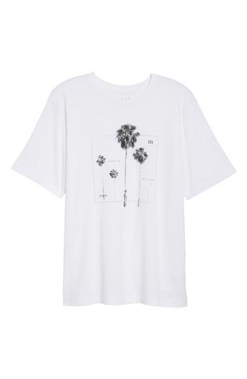 Men's Travis Mathew Play Hard Graphic T-shirt, Size - White