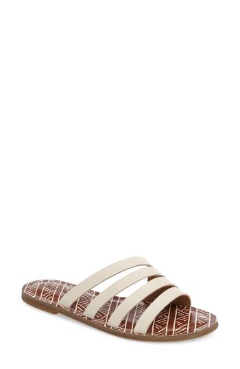 Women's Lucky Brand Anika Slide Sandal .5 M - White