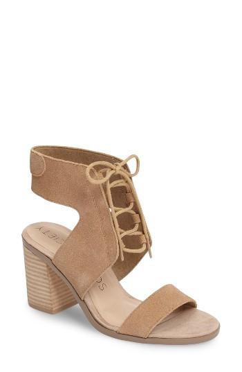 Women's Sole Society Auburn Lace-up Sandal .5 M - Brown