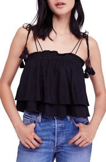 Women's Free People No Lies Bodysuit - Black