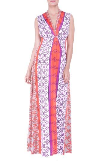Women's Olian Empire Waist Maxi Maternity Dress