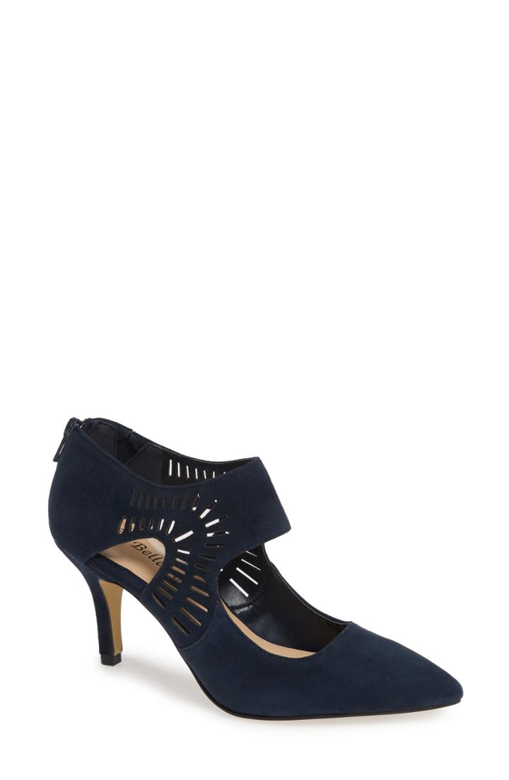 Women's Bella Vita Dani Perforated Pump N - Blue