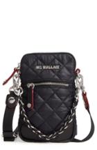 Mz Wallace Micro Crosby Quilted Oxford Nylon Convertible Crossbody -