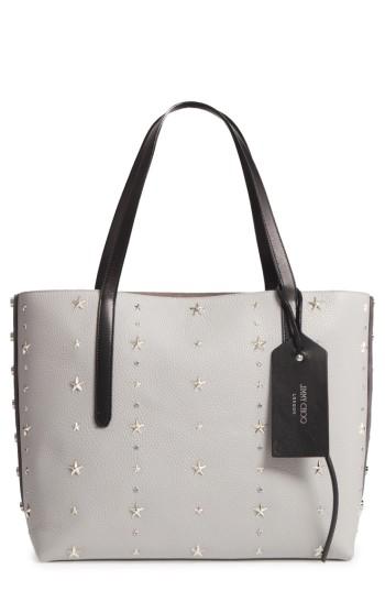 Jimmy Choo Twist East West Leather Tote - Metallic