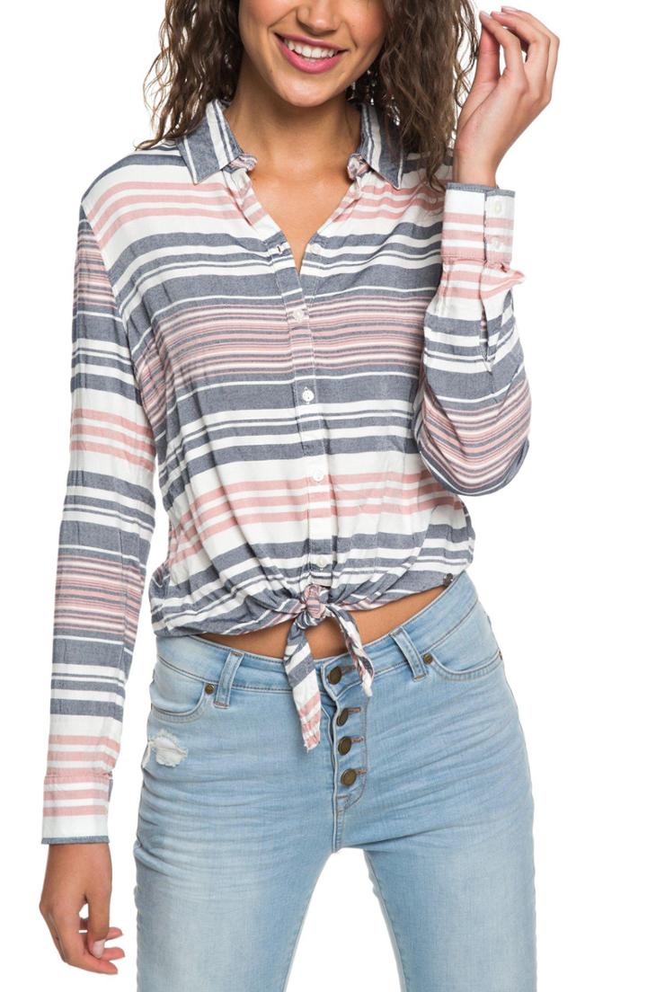 Women's Roxy Emerald Earth Knot Detail Top