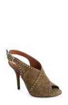 Women's Givenchy Elegant Knot Platform Sandal Eu - Green
