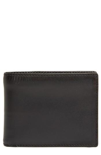 Men's John Varvatos Star Usa Bifold Leather Wallet - Black