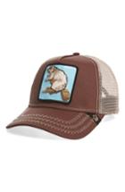Men's Goorin Brothers Animal Farm Beaver Mesh Trucker Hat - Brown
