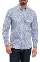 Men's Robert Graham Stafford Tailored Fit Geo Print Sport Shirt