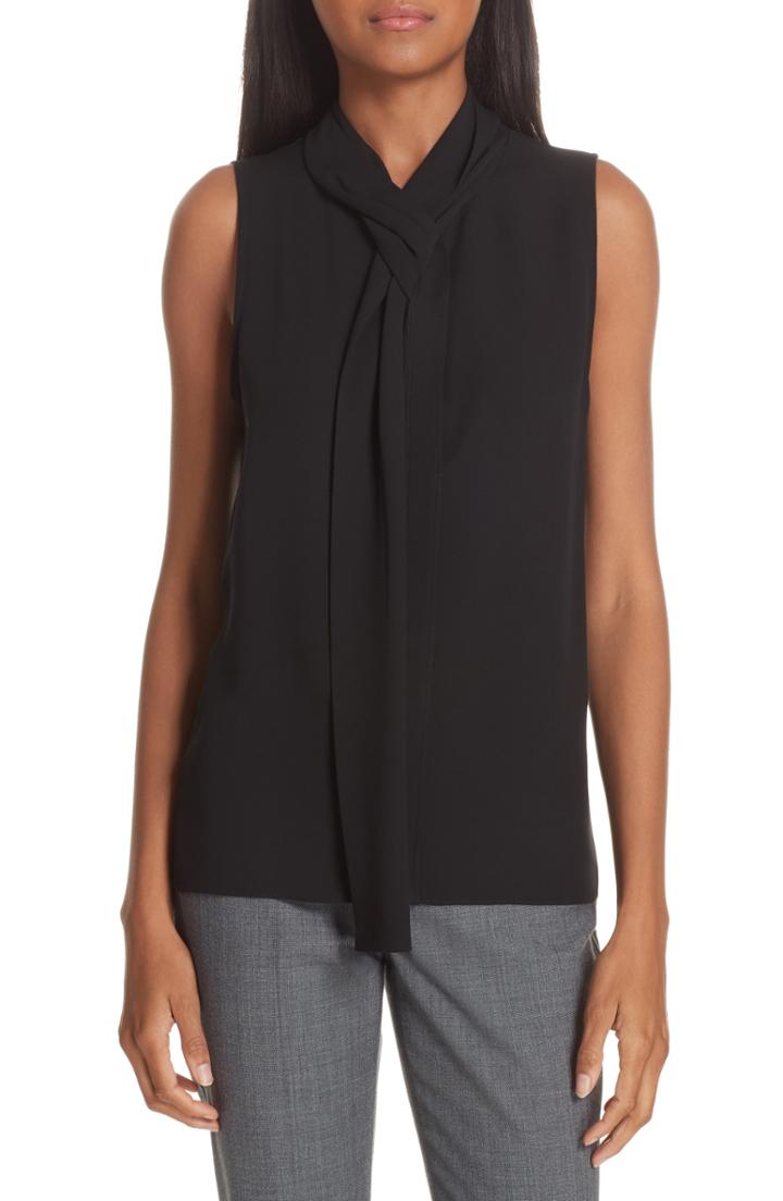 Women's Parker Cowl Neck Beaded Camisole - Black