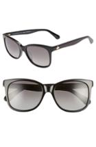 Women's Kate Spade New York Danalyn 54mm Polarized Sunglasses - Black Polarized