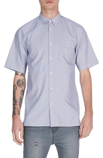 Men's Zanerobe Stripe Box Shirt - Blue