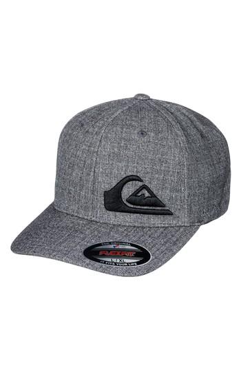 Men's Quiksilver Final Flexfit Ball Cap /x-large - Grey