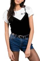 Women's Volcom Velour You In Camisole - Black