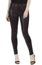 Women's Paige Hoxton High Waist Ankle Skinny Leather Pants