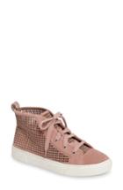 Women's 1.state Dulcia Perforated High-top Sneaker .5 M - Pink