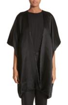 Women's Zero + Maria Cornejo Reversible Caban Jacket /small - Black