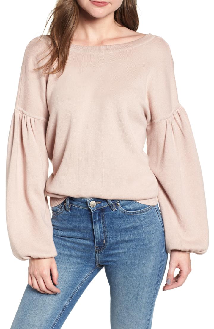 Women's Bishop + Young Simone Distressed Shaker Sweater