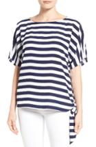 Women's Michael Michael Kors Stripe Side Tie Top
