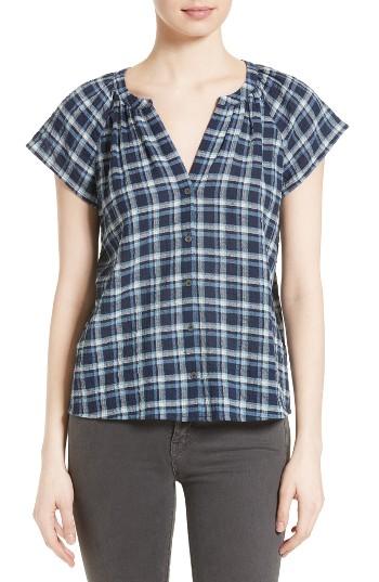 Women's Soft Joie Corla Plaid Top