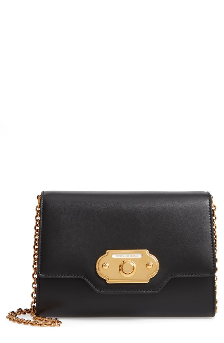 Dolce & Gabbana Leather Clutch - Black