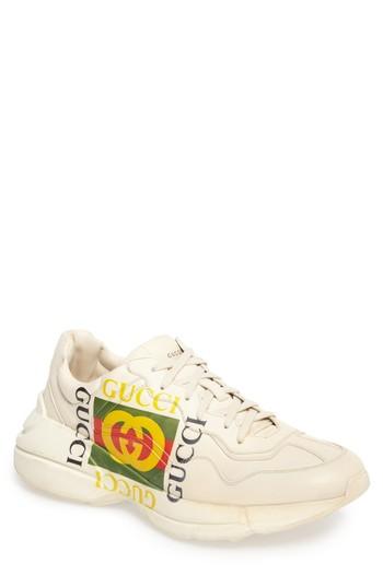 Men's Gucci Rhyton Sneaker Us / 9uk - White