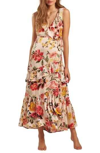 Women's Love Like Summer X Billabong Ruffle Wrap Dress - Ivory