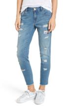 Women's 1822 Denim Rip & Repair Ankle Skinny Jeans