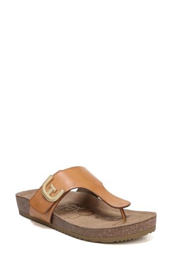 Women's Sam Edelman Olga Sandal M - Brown