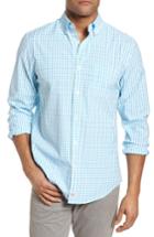 Men's Vineyard Vines The Marls Classic Fit Stretch Check Sport Shirt - Blue