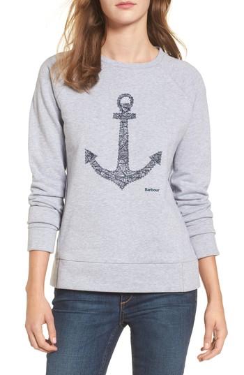 Women's Barbour Wester Sweatshirt Us / 8 Uk - Grey